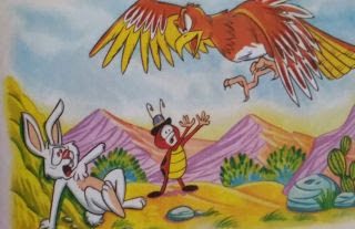El águila, la liebre y el escarabajo