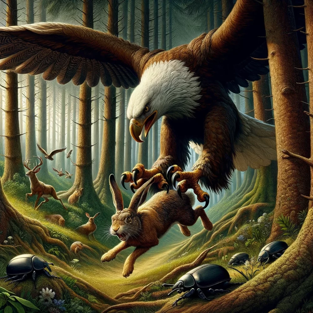 El Águila y el Escarabajo