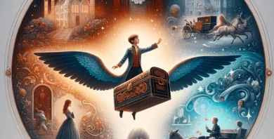 El cofre volador